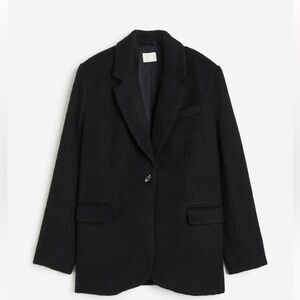 H&M Wool Blend Oversized Jacket